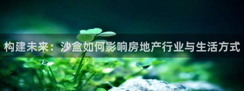 意昂体育3招商电话号码是多少啊：构建未来：沙盒如何影响房地产行业与生活方式