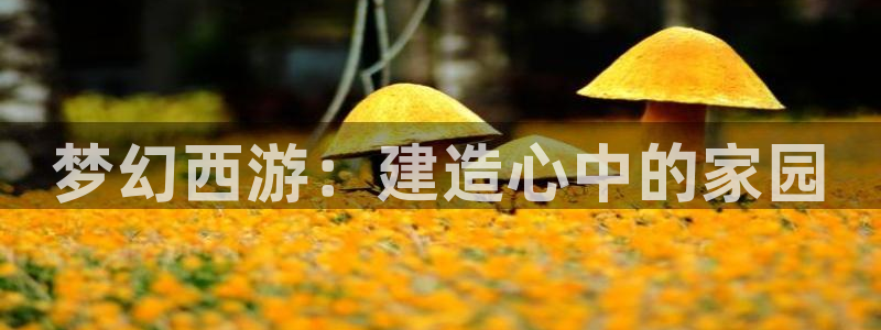 意昂体育3平台注册要钱吗：梦幻西游：建造心中的家园