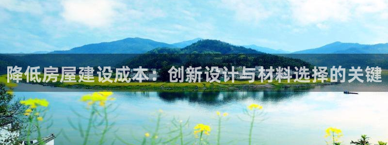 意昂3新能源：降低房屋建设成本：创新设计与材料选择的关键