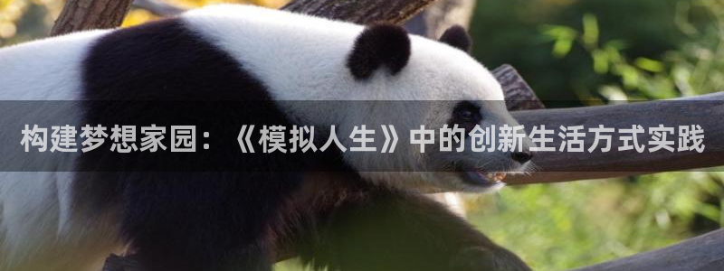 意昂3娱乐下载：构建梦想家园：《模拟人生》中的创新生活方式实践