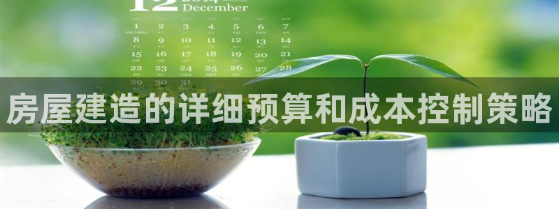 意昂体育3平台是正规平台吗：房屋建造的详细预算和成本控制策略