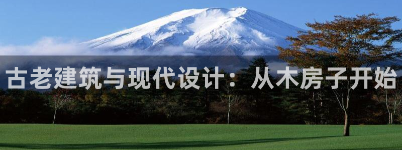 意昂3集团logo：古老建筑与现代设计：从木房子开始