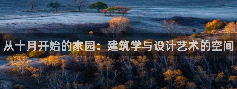 意昂3官网：从十月开始的家园：建筑学与设计艺术的空间